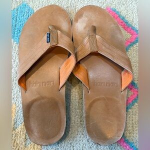 Hari Mari Leather Flip Flops